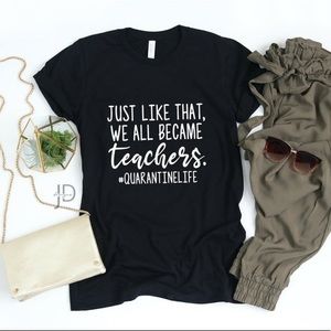 Quarantine 2020 homeschool shirt